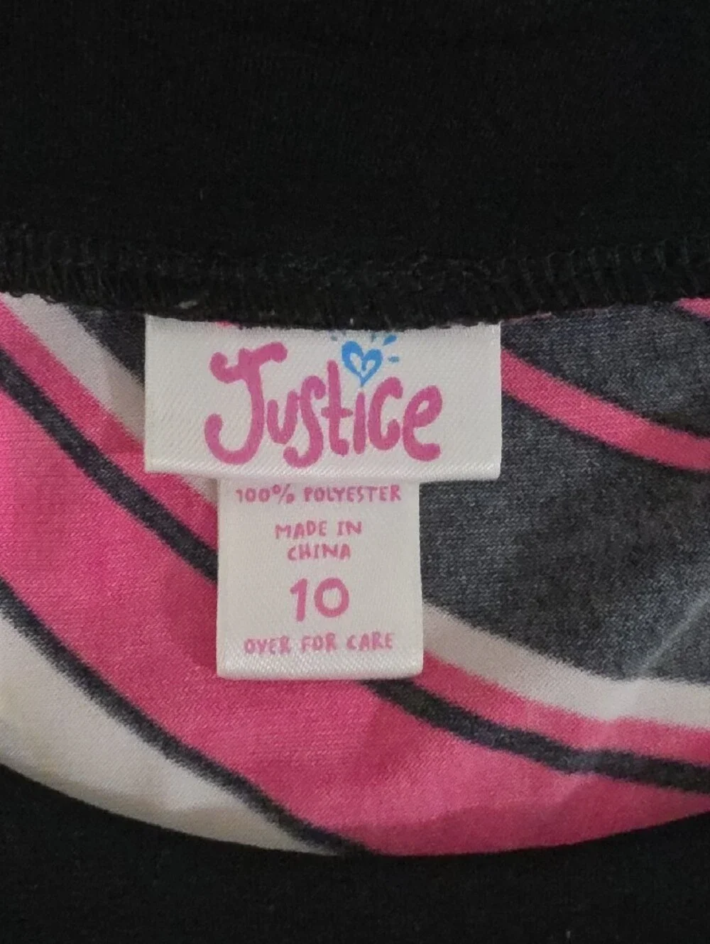 Justice bold swirl